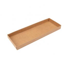 Gift boxes bottom kraft 10,8x2,5x30,5 cm (25 pieces) [KR11]