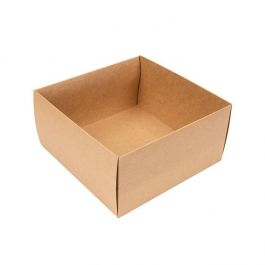 Gift boxes bottom kraft 15,2x7,6x15,2 cm (25 pieces) [KR14]