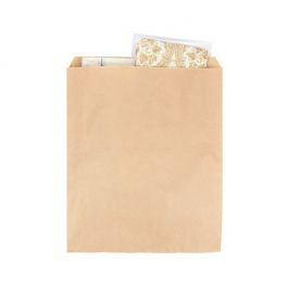 Merchandise Bags Kraft 25,1x31,4cm (100 Pieces) [MB4K]
