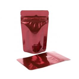 Stand Up Pouches Red 10x6x15cm | 57 grams (100 pieces) [ZBGM2R]