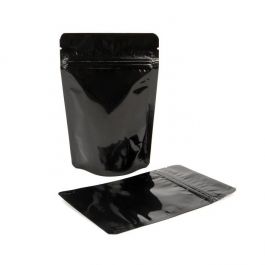 Stand Up Pouches Black 13x7x20.5cm | 113 grams (100 pieces) [ZBGM3B]