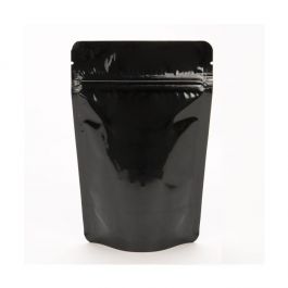 Stand Up Pouches Black 17x8x28.5cm | 340 grams (100 pieces) [ZBGM4B]