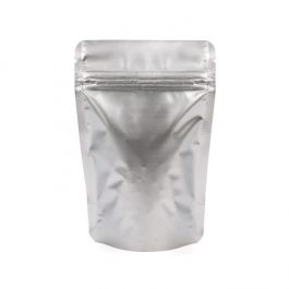Stand Up Pouches Silver 10x6x15cm | 57 grams (100 pieces) [ZBGM2S]