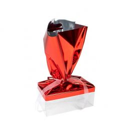 Foil Topper Metallic Red 30,5x63,5 cm (25 pieces) [MT4R]