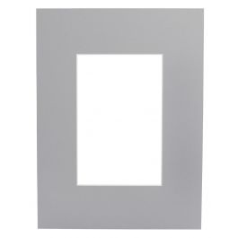 Mount Board 822 Grey 13x18cm with 8x12cm window (5 pcs) [MA-7482213181]