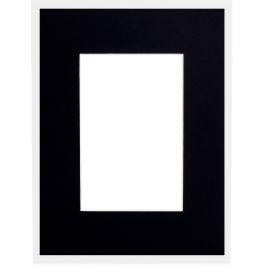 Mount Board 413 Black 40x60cm with 29x44cm window (5 pcs) [MA-7441340601]