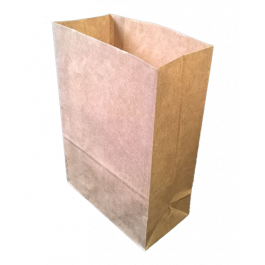 Block Bottom Bags Kraft 70 g/m² 32x16x58cm (50 pieces) [PBB3258]
