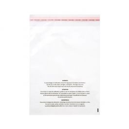 Plastic Bags with Suffocation Warning 15.2x22.9cm Reclosable ...