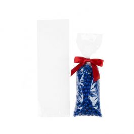 Plastic Bags 10.2x30.5cm Clear Polypropylene (100 pieces) [FP1H412]