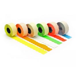 Price label 26x12 mm white permanent 1500 pcs. per roll (1 roll) [DV-Q842.612]