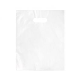 Handle Bag Frosted 2.25 Mil, 20% Recycled Content 30,5x38,1cm (100 Pieces) [H1215FT1R]