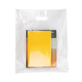Handle Bag Clear 2.25 Mil, 20% Recycled Content 38,1x45,7cm (100 Pieces) [H1518CL1R]