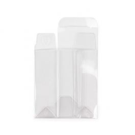 rPET Crystal Clear Pop & Lock Box 5.4x3.2x9.2 cm (25 pieces) [FPLB188R]