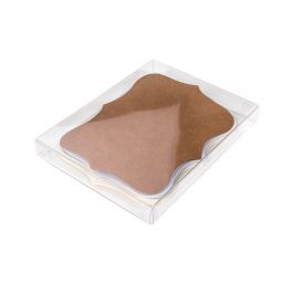 rPET Crystal Clear Box 11.4x1.6x14.9 cm (25 pieces) [FB3R]