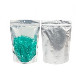 Stand Up Pouch Silver 17.8x9.8x25.2 cm (100 pieces) [ZBGS69H]
