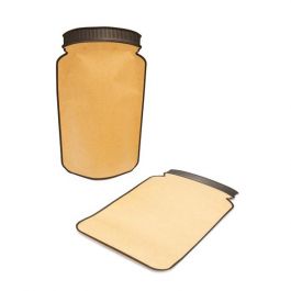 Stand Up Pouches Kraft pot shape 15.2x8x25.4cm (100 pieces) [SP7K]