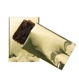 Plastic Bags Gold 7.5x10.2cm Premium and Sealable (100 pieces) [SVP34G]