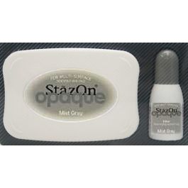 Ink Pads Stazon + Refill Mist gray (1 pc) [SZ-000-181]