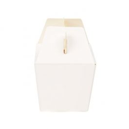 White Mini Take Out Box 6x5.1x5.4 cm (25 pieces) [FS382]