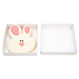 White Kraft Gift Boxes Bottom 10.5x2.5x10.8cm (25 pieces) [WH99]