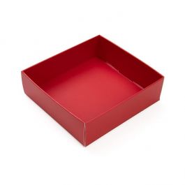 Red Kraft Gift Boxes Bottom 7.9x2.5x8.3cm (25 pieces) [RD356]