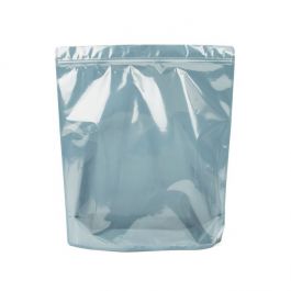 Stand Up Pouches Transparent/Matt Black 37.5x12.7x42.5cm (50 pieces) [ZBGB9]