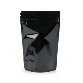 Stand Up Pouches Black 15x9x23.2cm | 312 grams (100 pieces) [ZBGM7B]