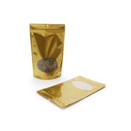 Stand Up Pouches Gold 17,1x8,9x28,6cm (100 Pieces) [ZBGO4GH]