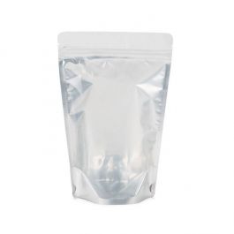 Stand Up Pouches Transparent/Silver 15x9x23.2cm | 312 grams (100 pieces) [ZBGS7]