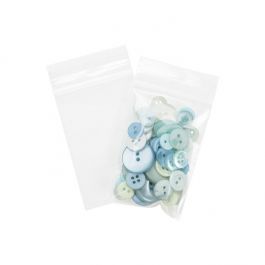 Grip Seal Bags 5x7.5cm Crystal Clear PP 50 micron (100 pieces) [ZC23]