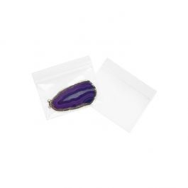 Grip Seal Bags 7.5x5cm Crystal Clear PP 50 micron (100 pieces) [ZC32]