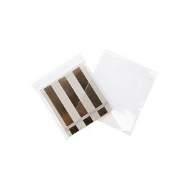 Grip Seal Bags with Vent-hole 12.5x12.5cm Crystal Clear PP 50 micron (100 pieces) [ZC55V]
