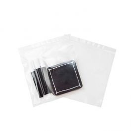 Grip Seal Bags 20.5x20.5cm Crystal Clear PP 50 micron (100 pieces) [ZC88]
