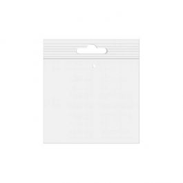 Grip Seal Bags with Euroslot and Vent-hole 10x10cm Crystal Clear PP 50 micron (100 pieces) [ZE44V]