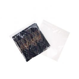 Grip Seal Bags with Hang hole 33x33cm Crystal Clear PP 50 micron (100 pieces) [ZR1313]