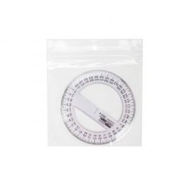Grip Seal Bags with Hang hole 12.5x12.5cm Crystal Clear PP 50 micron (100 pieces) [ZR55]