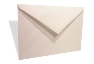 Enveloppes à Texture Lin, Blanche 19.1 x 13.3cm (50 Pièces) [E200]