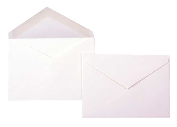 Enveloppes opaques Premium, naturelle 13.0 x 9.2cm (50 Pièces) [E131]