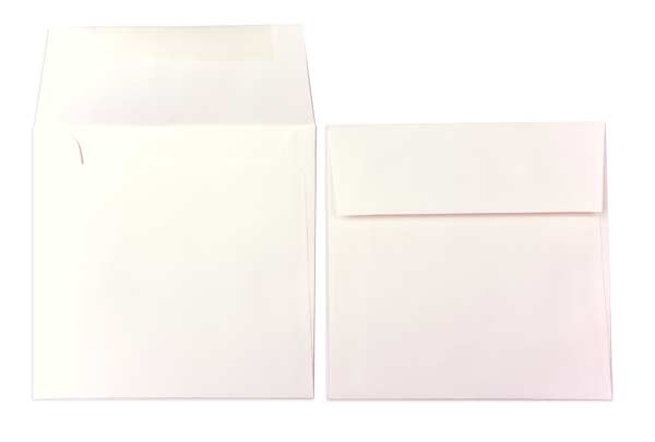 Enveloppes opaques Premium, naturelle 14.0 x 14.0cm (50 Pièces) [E161]