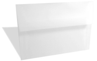 Doorzichtige Perkament Enveloppen 10.5x24.1 cm (50 Stuks) [E3C0]