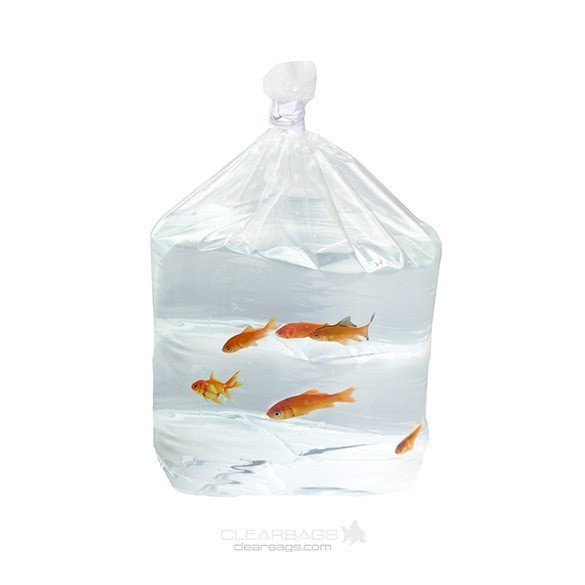 Block Bottom Bags Heavy Duty 15.2x10.2x45.7cm 100 pieces 3GSBW1 Packlinq