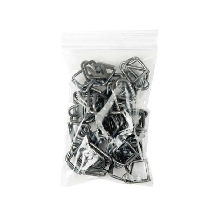 ZC46 Packlinq sachets Zip Transparent 10x15 cm 100 Pièces 