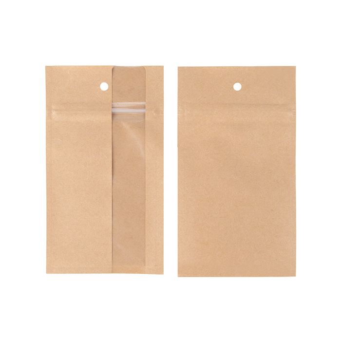 Grip Seal bags kraft paper + PP